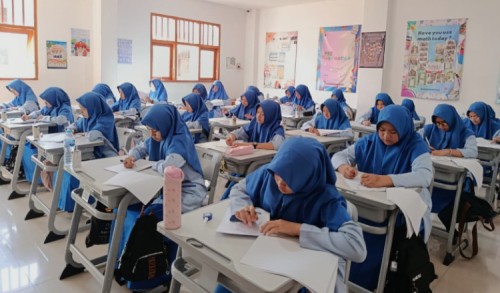 SMP Cordova Banyuwangi Uji Kompetensi Siswa Lewat International Progression Test