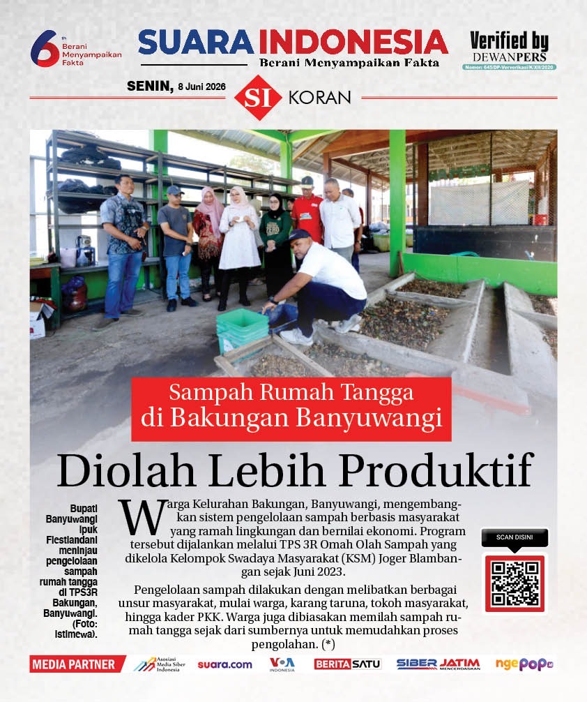 EDISI, SENIN 8 JUNI 2026
