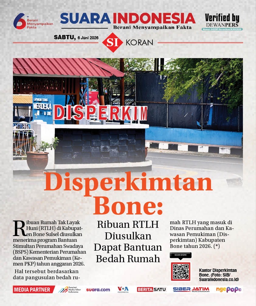 EDISI, SABTU 6 JUNI 2026