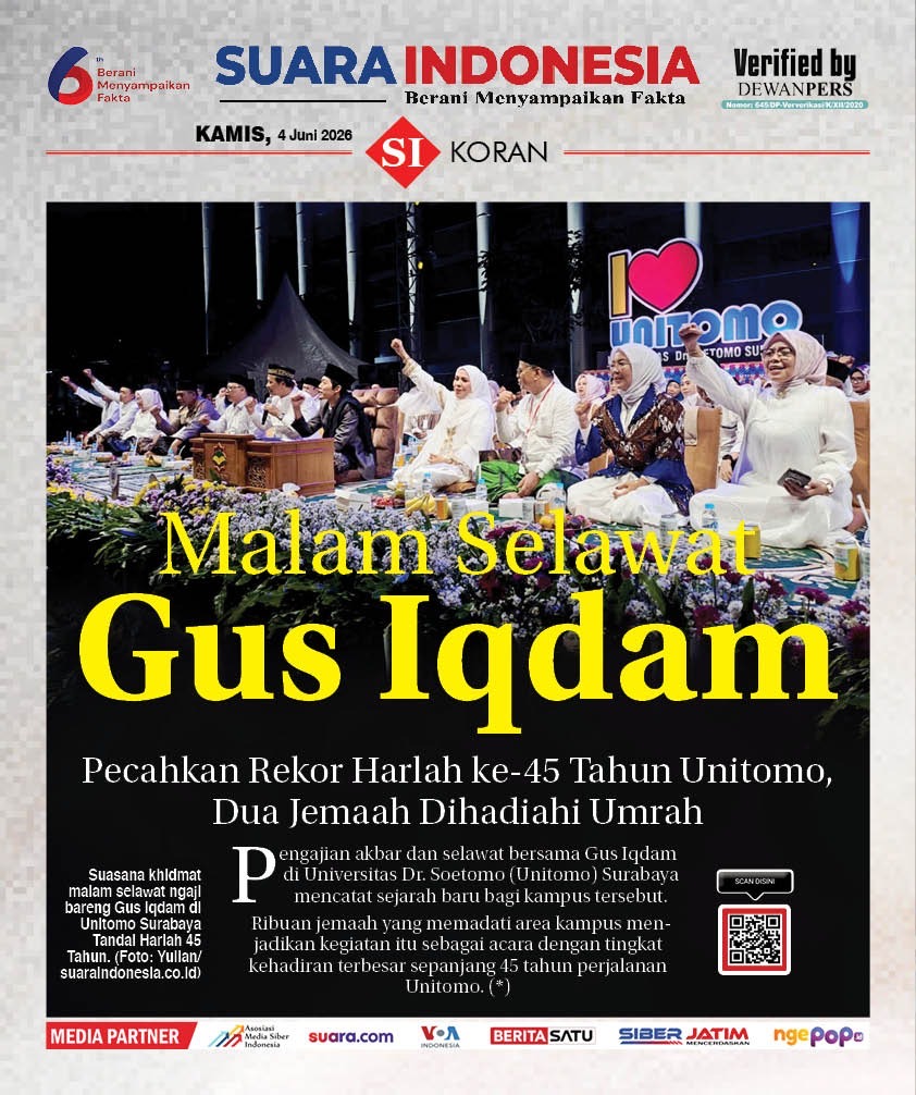 EDISI, KAMIS 4 JUNI 2026