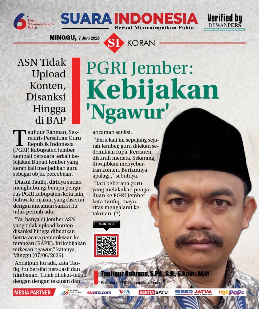 EDISI, MINGGU 7 JUNI 2026