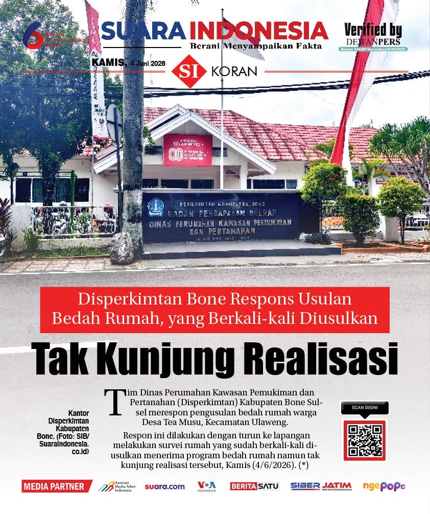 EDISI, KAMIS 4 JUNI 2026