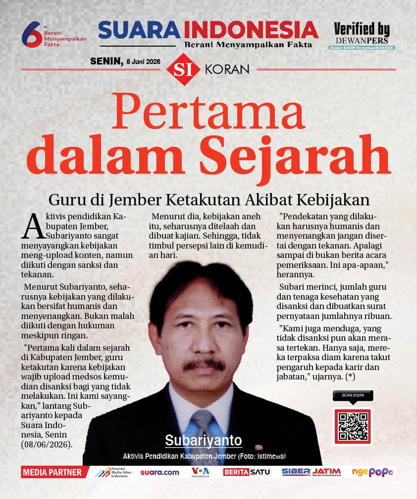 EDISI, SENIN 8 JUNI 2026