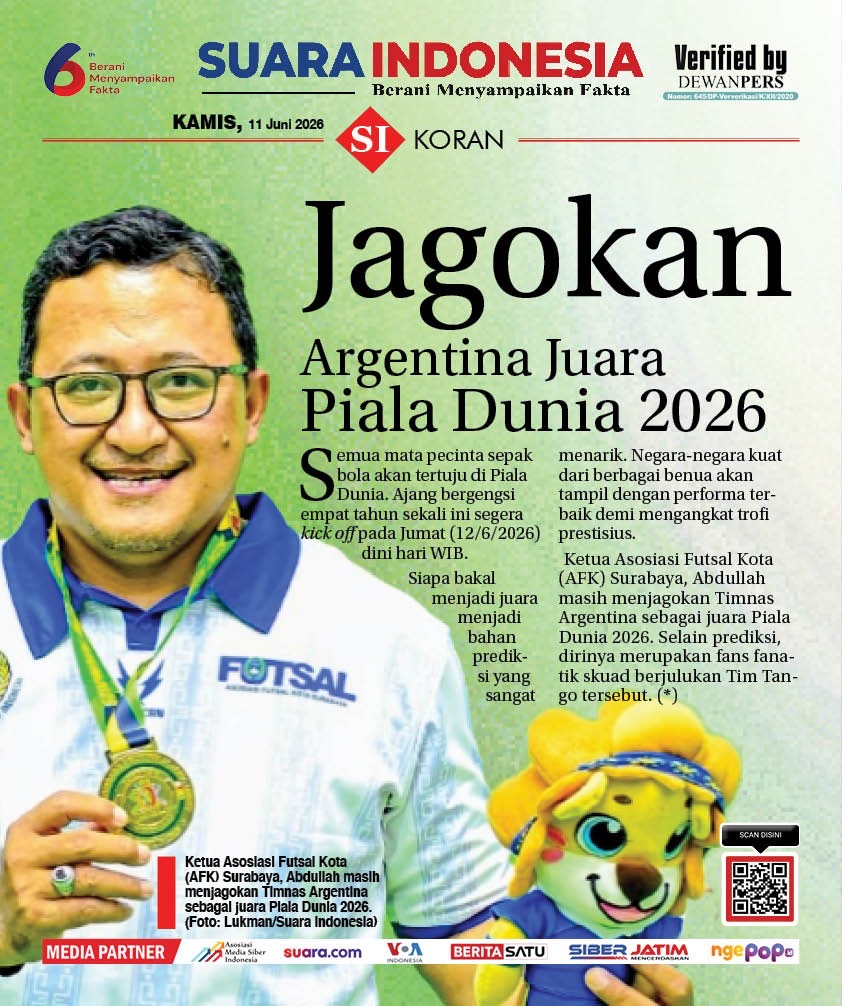 EDISI, KAMIS 11 JUNI 2026