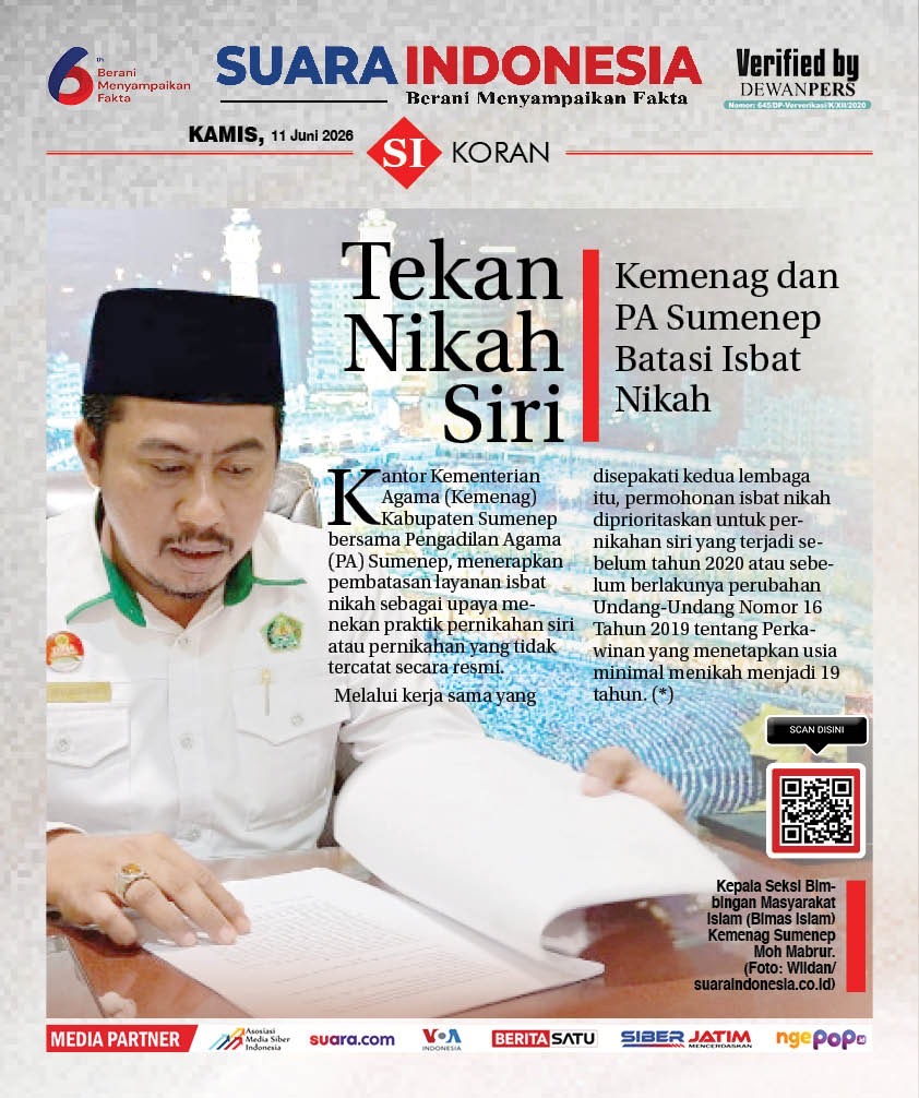 EDISI, KAMIS 11 JUNI 2026