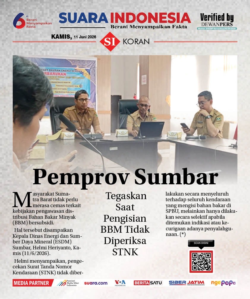EDISI, KAMIS 11 JUNI 2026