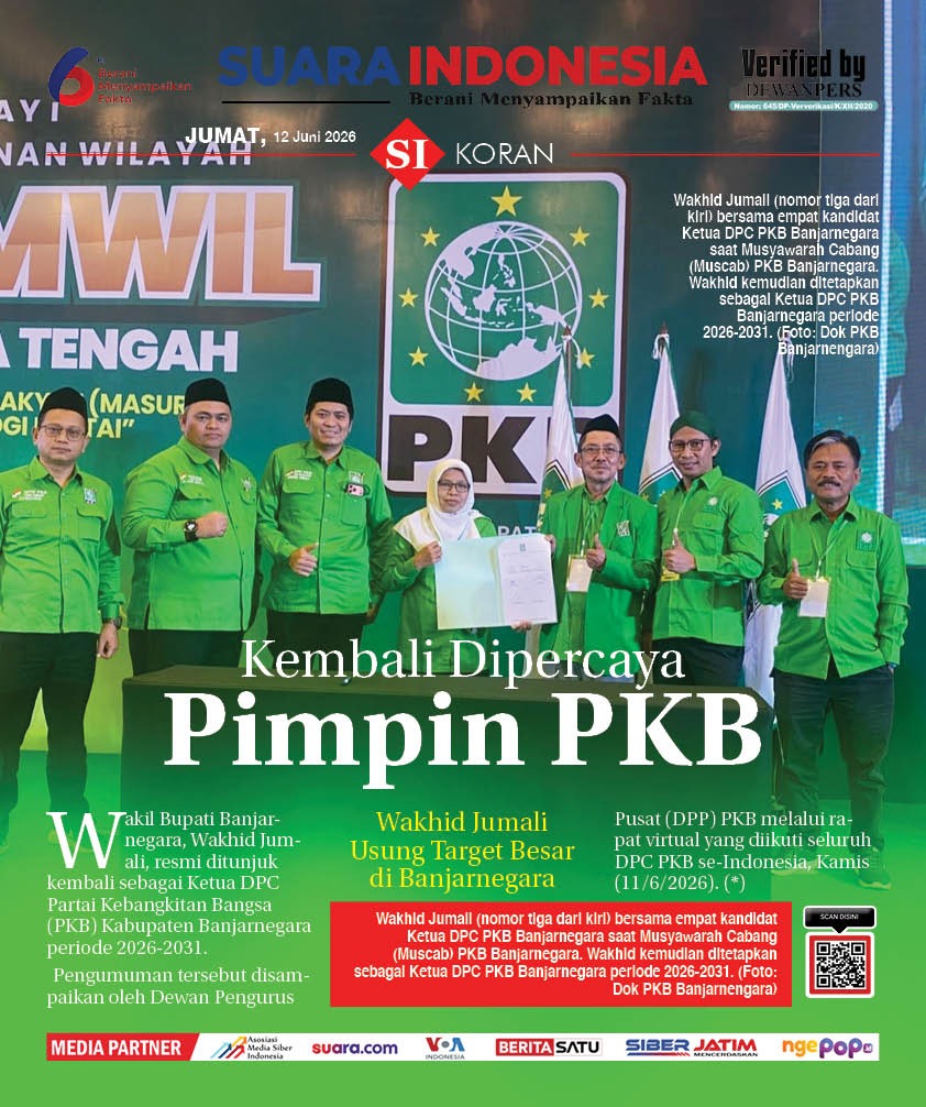 EDISI, JUMAT 12 JUNI 2026