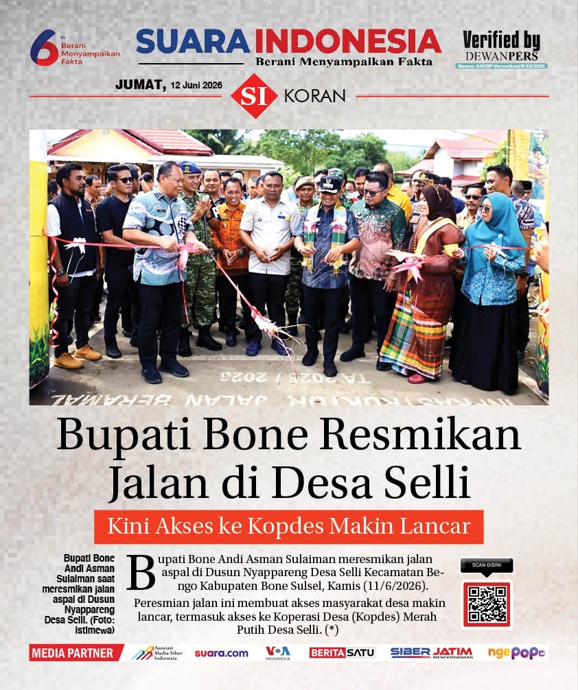 EDISI, JUMAT 12 JUNI 2026