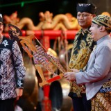 Wayang Kulit Hari Bhayangkara di Banyuwangi, Kapolda Jatim Gaungkan Semangat Jogo Jawa Timur