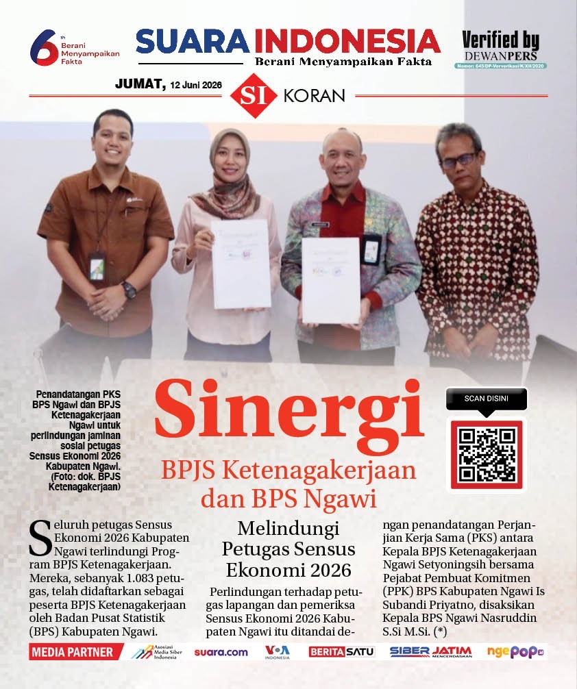 EDISI, JUMAT 12 JUNI 2026