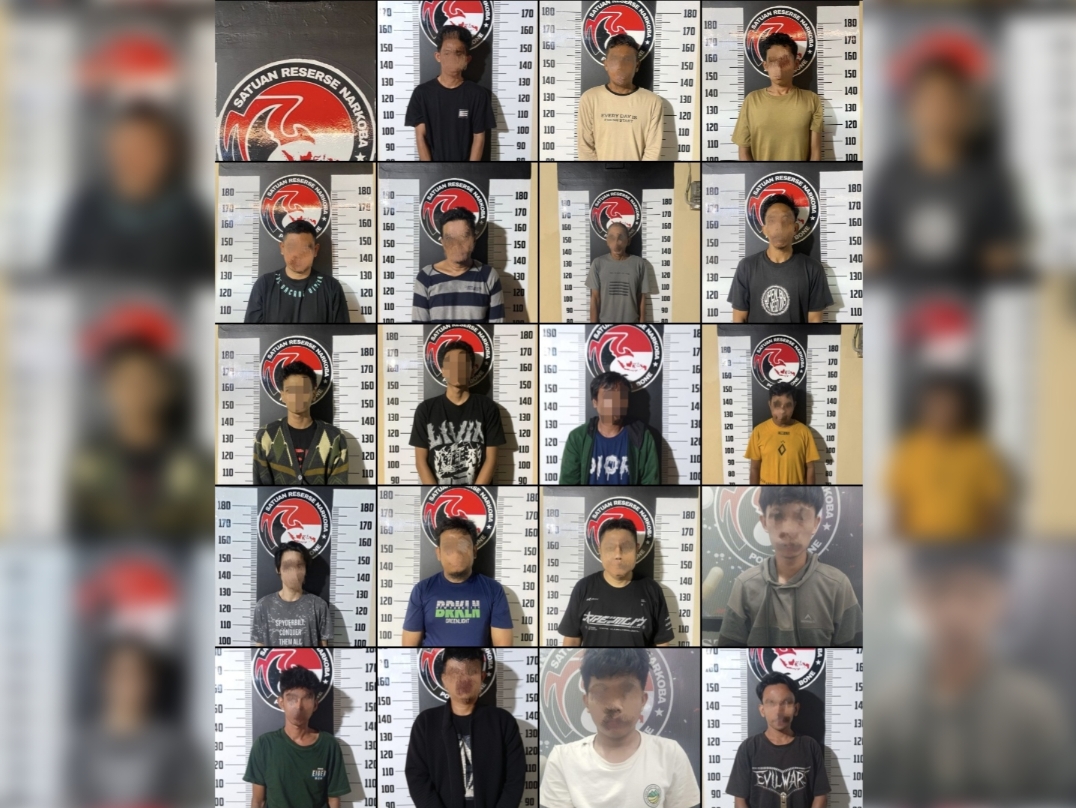 Polres Bone Bongkar 15 Kasus Narkoba, Amankan 19 Tersangka
