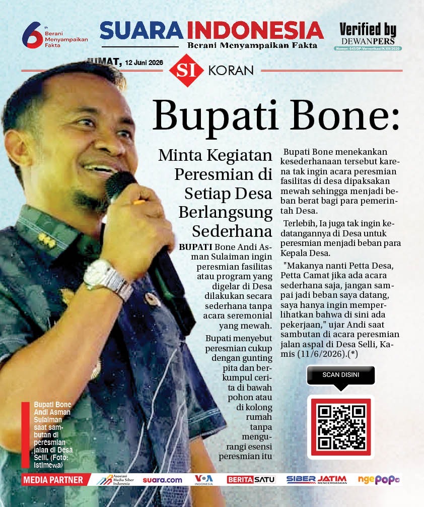 EDISI, JUMAT 12 JUNI 2026