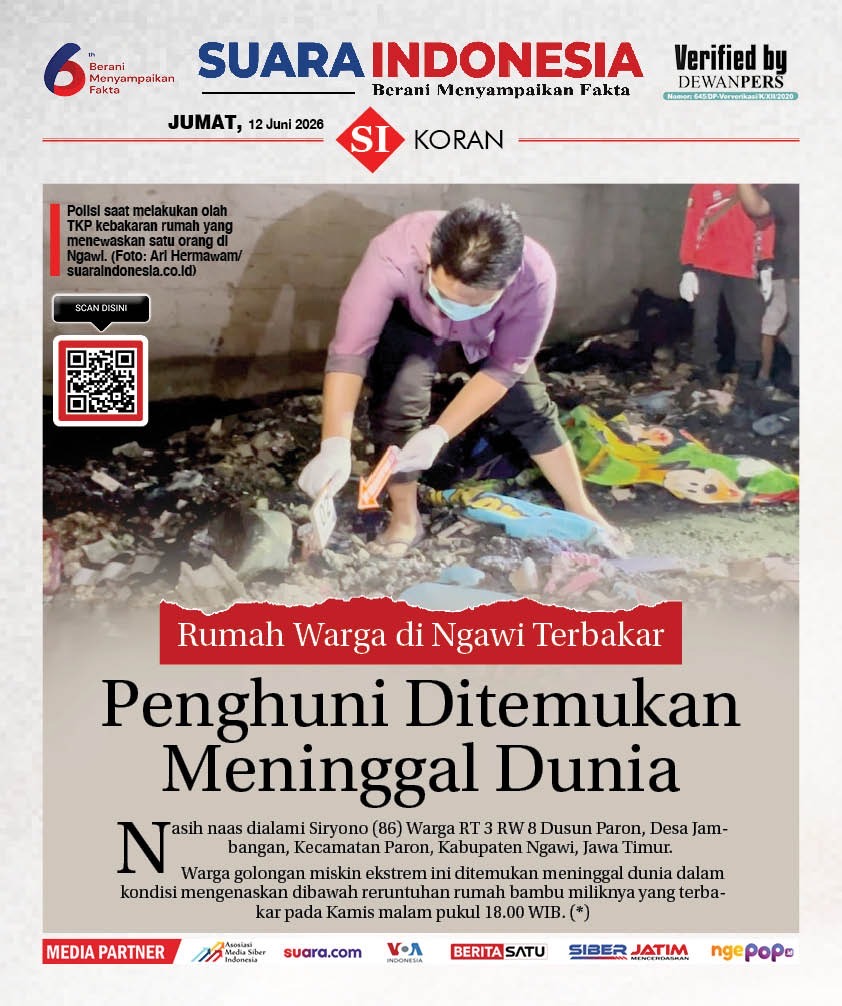 EDISI, JUMAT 12 JUNI 2026