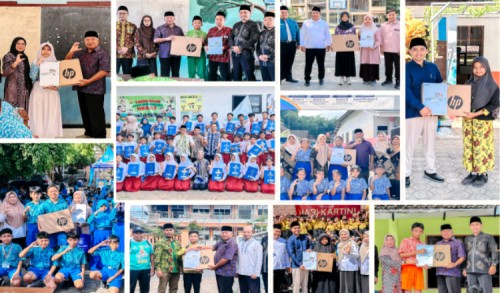 SMP Cordova Banyuwangi Beri Beasiswa dan Laptop untuk Siswa Berprestasi