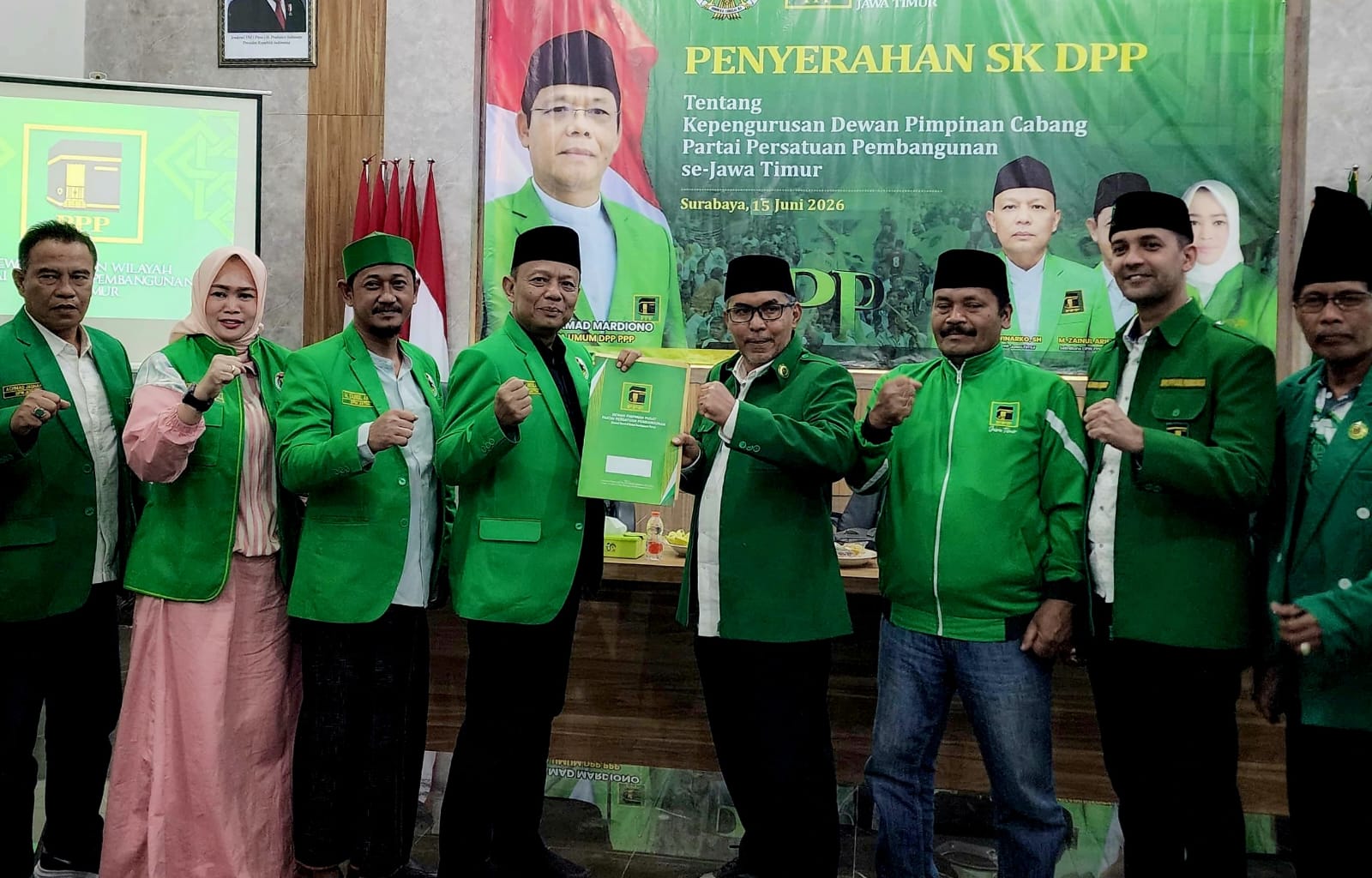Terima SK dari DPP, PPP Probolinggo Pasang Target Agresif di Pemilu 2029