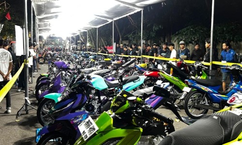 Ribuan Bikers Ramaikan Jambore Nasional PMCI 2026 di Surabaya