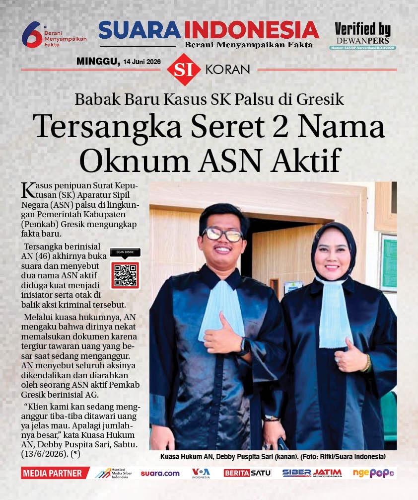 EDISI, MINGGU 14 JUNI 2026