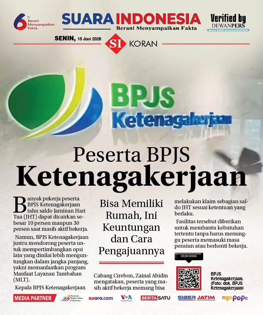 EDISI, SENIN 15 JUNI 2026