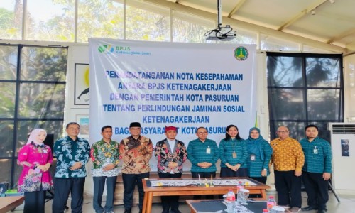 Pemkot Pasuruan dan BPJS Ketenagakerjaan Perkuat Sinergi Perlindungan Bagi Masyarakat