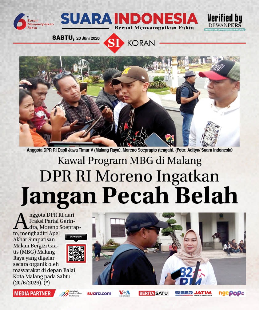 EDISI, SABTU 20 JUNI 2026
