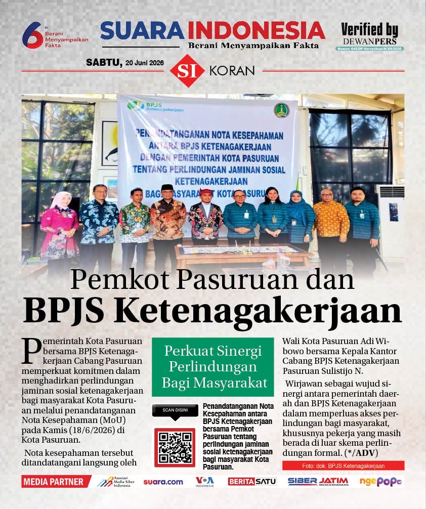 EDISI, SABTU 20 JUNI 2026