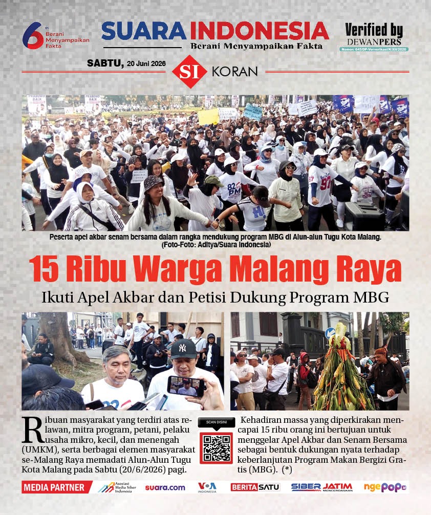 EDISI, SABTU 20 JUNI 2026