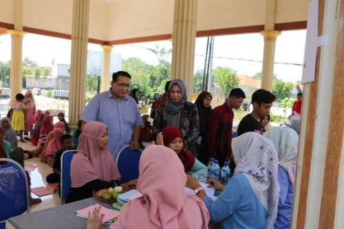 Festival Tumpeng Nasi Krawu KWGe, Dispendukcapil Gresik Buka Layanan Dokumen Kependudukan