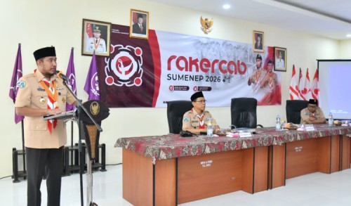 Bupati Fauzi Minta Pramuka Sumenep Jadi Pelopor Literasi Digital dan Penguatan Karakter Generasi Muda