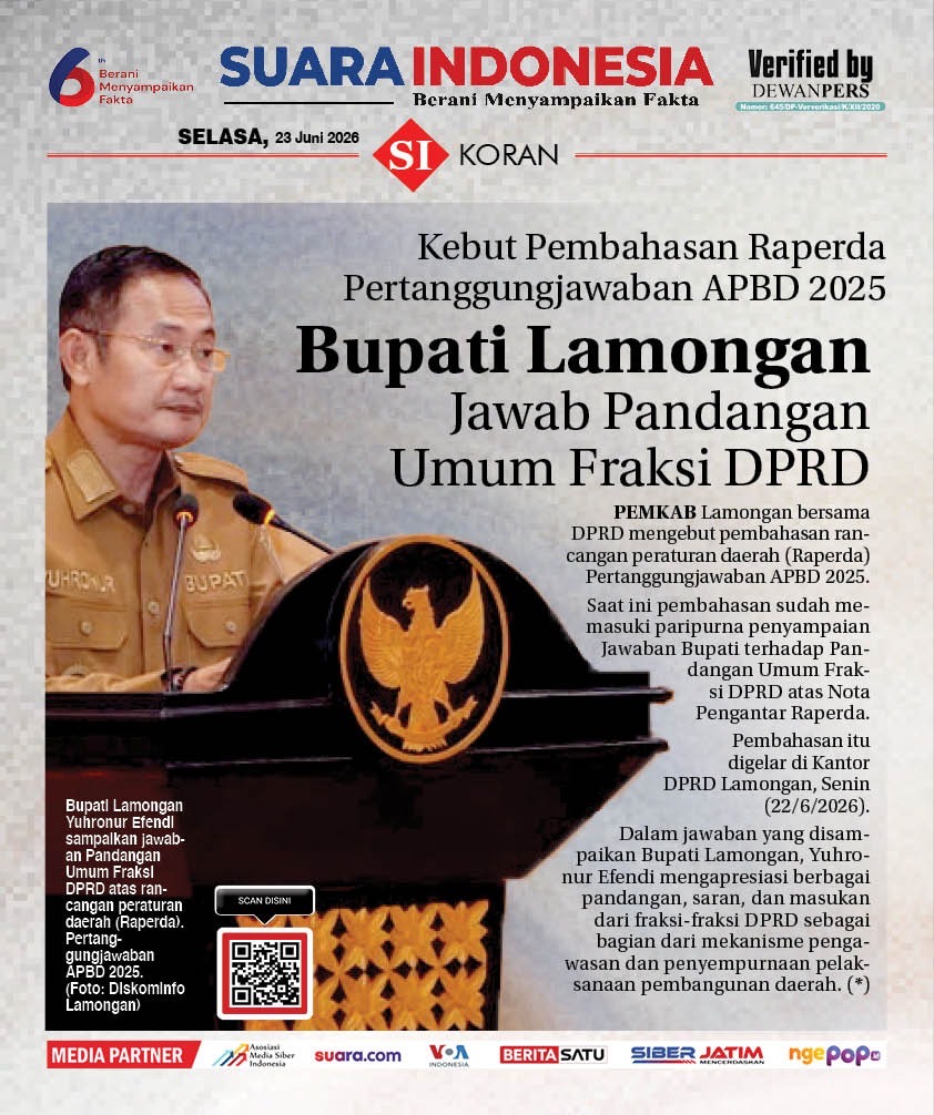 EDISI, SELASA 23 JUNI 2026