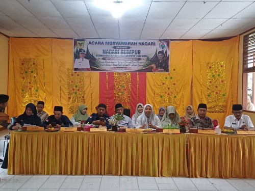 Warga Dukung Musnag di Sumpur untuk Sampaikan Aspirasi