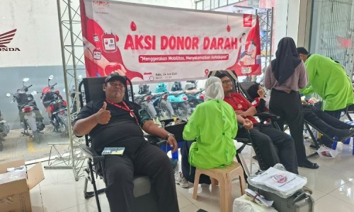 Donor Darah di MPM Motor Cabang Mastrip, Wujud Semangat Berbagi dan Peduli Sesama