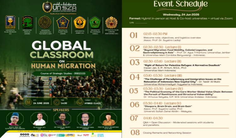 Rektor UI Cordoba Banyuwangi Kenalkan Konsep Food Mobility di Forum Internasional Malaysia