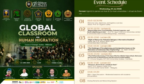 Rektor UI Cordoba Banyuwangi Kenalkan Konsep Food Mobility di Forum Internasional Malaysia