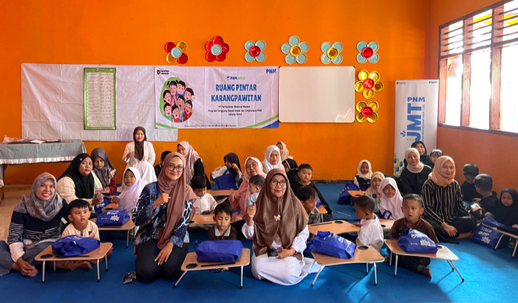 Ruang Pintar PNM Jadi Tempat Belajar Gratis, Bantu Tingkatkan Semangat Anak-anak Garut
