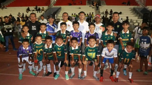 Wagub NTT, Johni Asadoma Tutup Kejuaraan Sepak Bola Piala Tidar U-10 dan U-12, Dorong Pembinaan Atlet Muda Berprestasi