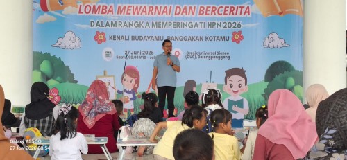 Lomba Mewarnai dan Story Telling Gresikan Buka Rangkaian Festival Nasi Krawu di Gresik