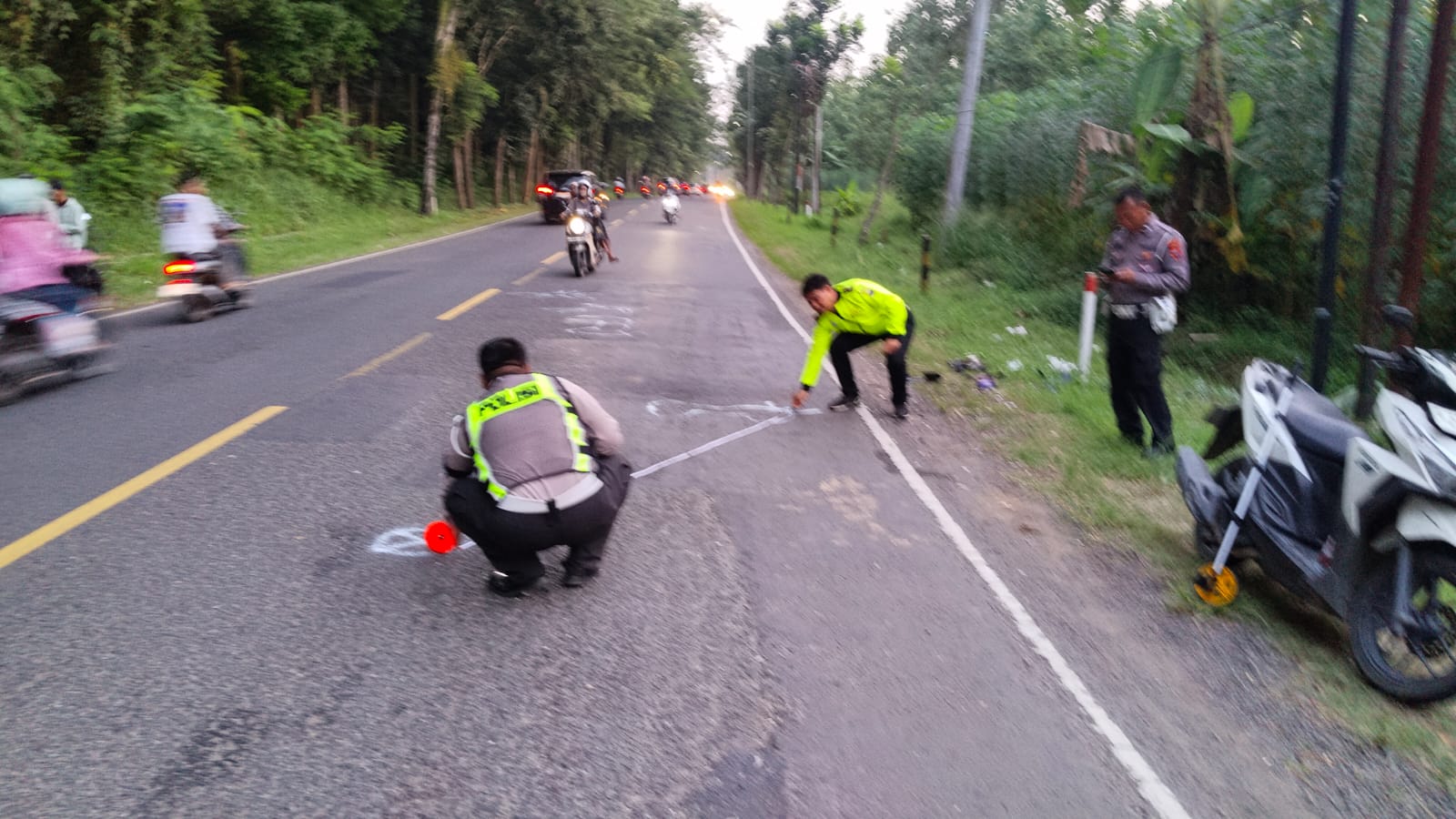 Tabrakan Maut Dua Motor di Balapulang Tegal, 2 Pengendara Tewas 