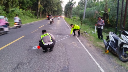 Tabrakan Maut Dua Motor di Balapulang Tegal, 2 Pengendara Tewas 