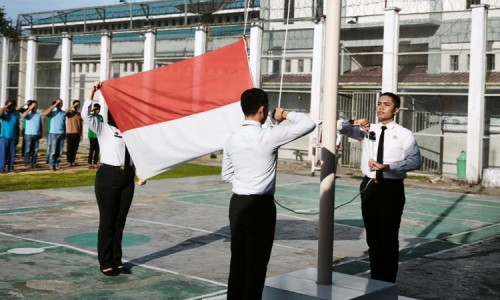 Upacara Peringati Harganas Lapas Gunungsitoli: Keluarga dan Peran Ayah Jadi Pesan Utama