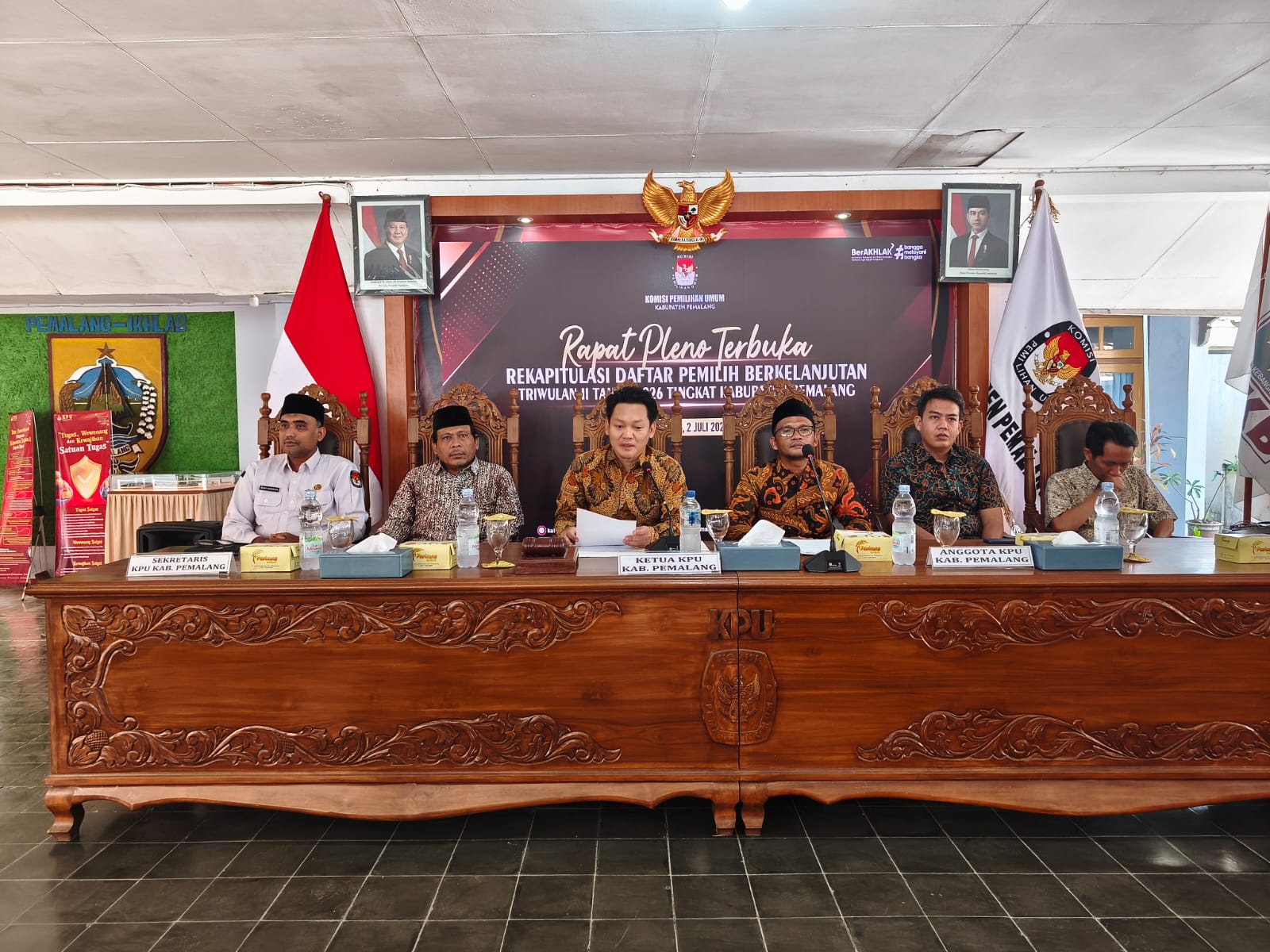 Kawal Hak Pilih Warga, KPU Pemalang Sahkan Rekapitulasi Data Pemilih Berkelanjutan TW II 2026