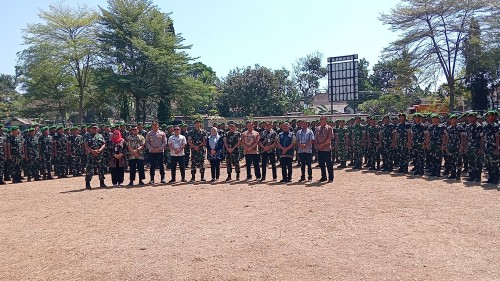 436 Personel Yonif TP 439 Tempati BLK Klampok Bupati Banjarnegara Titip Pesan Jaga Etika