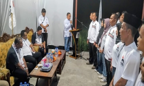 Kukuhkan Pengurus DPC-DPRt, PSI Cilacap Targetkan Adanya Wakil Legislatif di Maos