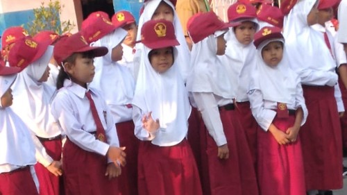 Menggemaskan! Tingkah Polah Lucu Siswa Kelas 1 SD Saat MPLS di Hari Pertama di Jatirejo 