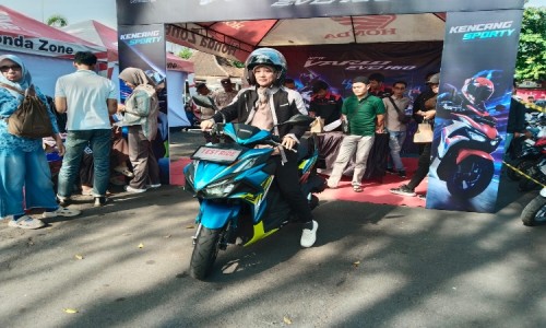 MPM Honda Jatim Perkenalkan New Honda Vario EVO 160 Lewat Public Exhibition di Blitar