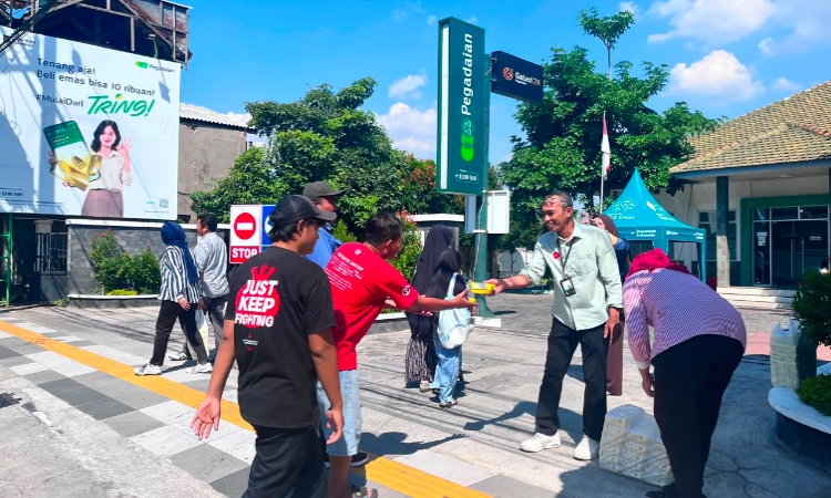 Pegadaian Kanwil Surabaya Berbagi Manfaat untuk Masyarakat