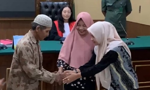 Dua Lansia dan Pelapor Kasus Pembakaran Sampah di Blora Berdamai