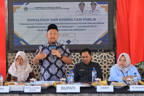 Pelebaran Jalan Menganti-Lakarsantri di Gresik Masuk Tahap Pengadaan