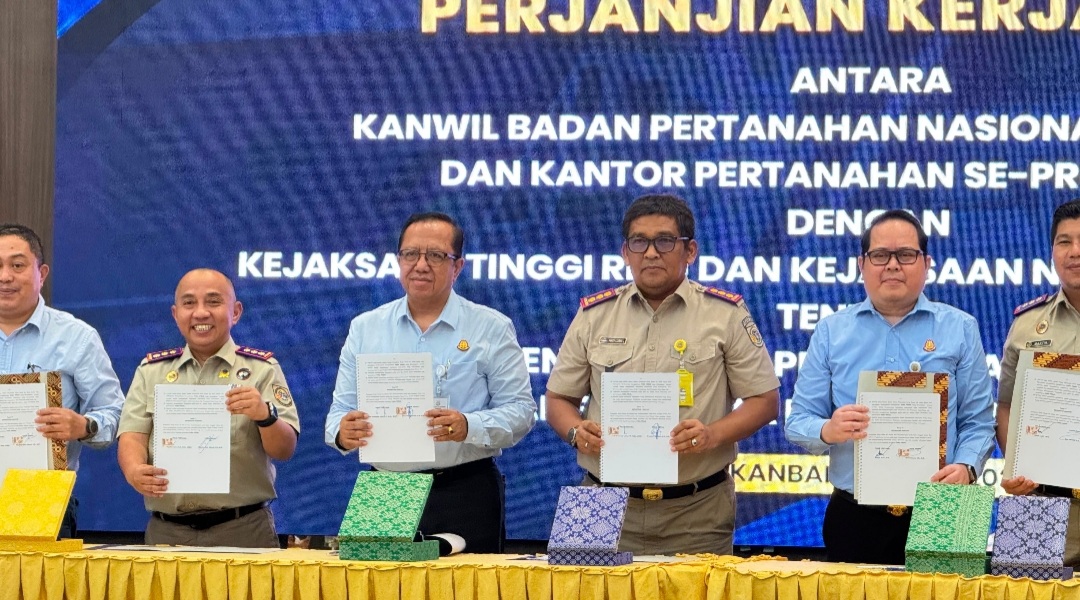 Kejari Kampar Perkokoh Kerja Sama dengan BPN, Fokus Tangani Persoalan Pertanahan