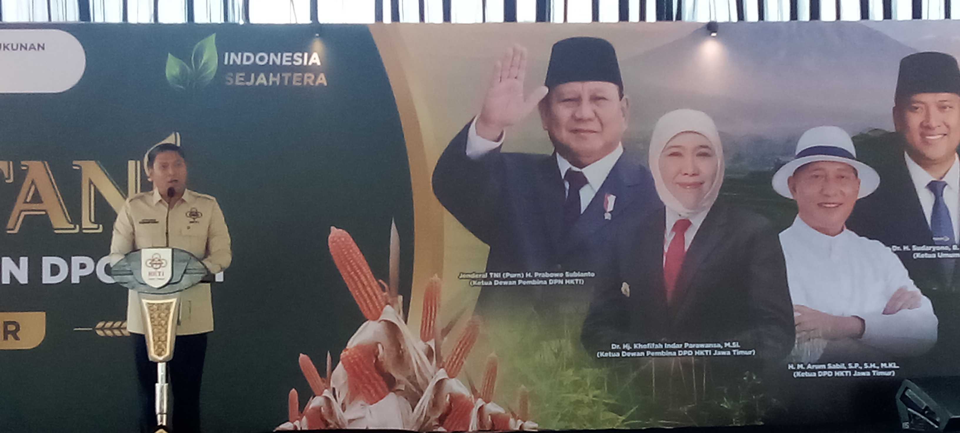 Lantik DPD HKTI Jawa Timur, Wamentan Minta Pengurus Jadi Mata dan Telinga Petani