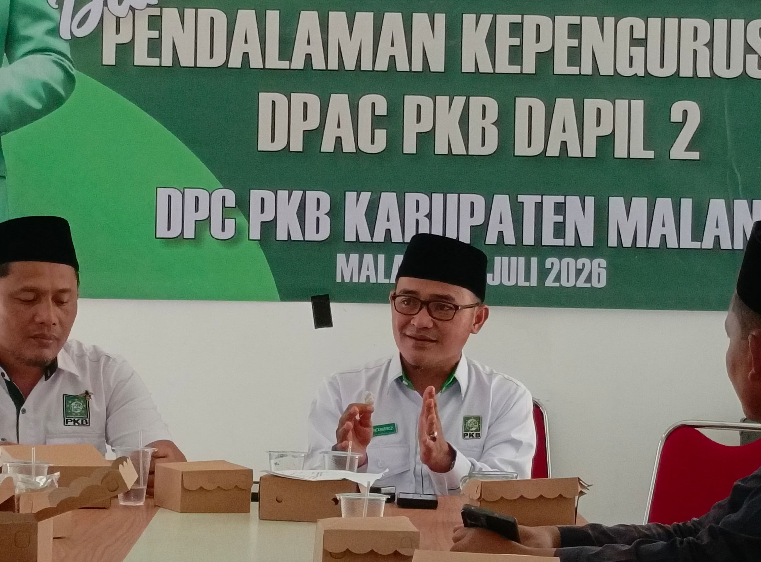 Cairkan Komunikasi Kelembagaan, PKB Malang Silaturahim dengan Akar Rumput NU